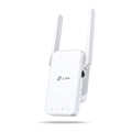 TP-Link RE315 AC1200 Wi-Fi Range Extender — angled view showing Ethernet port