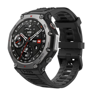 Amazfit T-Rex 3 Rugged GPS Smartwatch – Onyx | T-Rex 3
