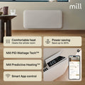Mill Invisible Smart WiFi Panel Heater 1500W Portable and Wall-Mounted White product image