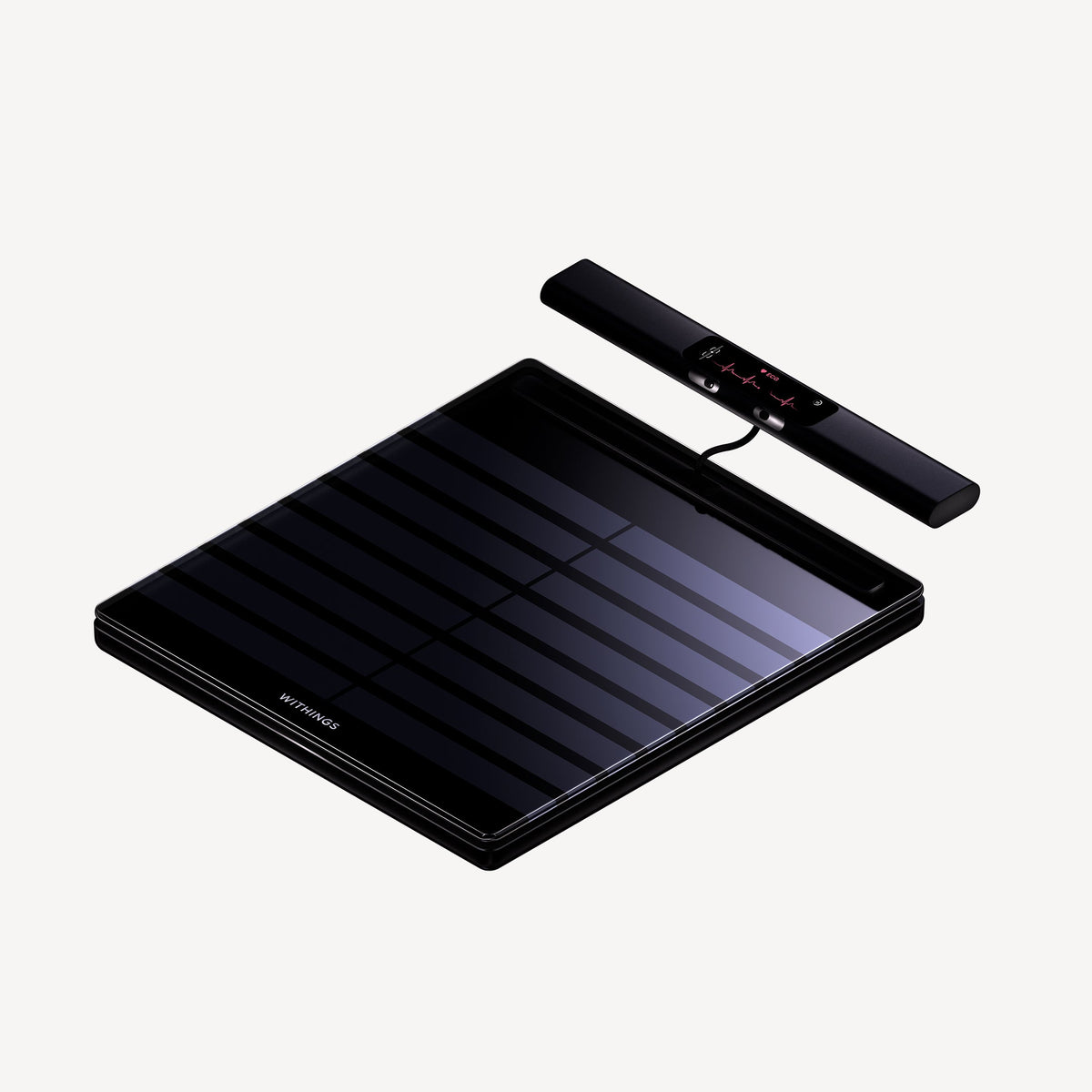 Withings BodyScan 2 Body Composition Smart Scale with ECG - Black - handle detached