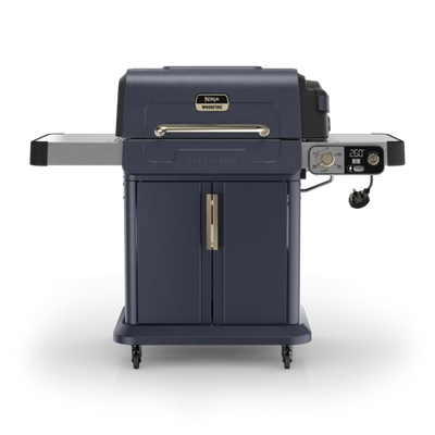 Ninja FlexFlame Outdoor Cooking System 5-in-1 Grill & Smoker | PG301UKBL | PRE-ORDER
