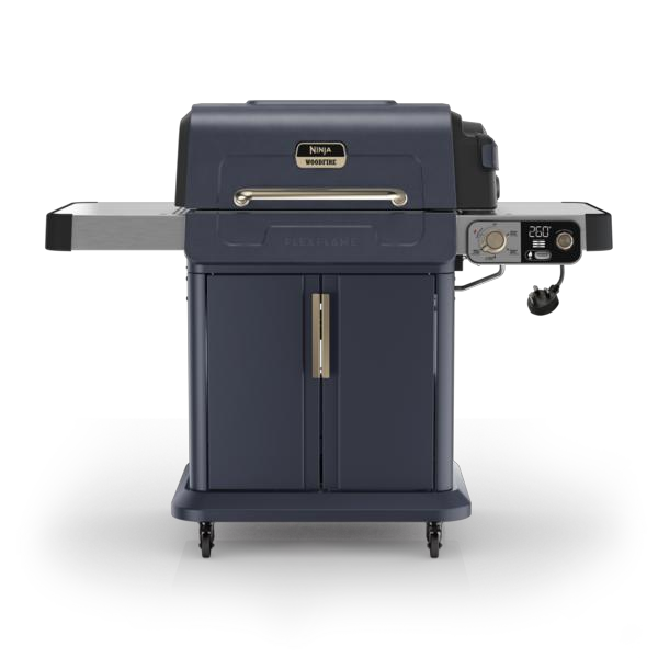 Ninja FlexFlame Outdoor Cooking System 5-in-1 Grill & Smoker | PG301UKBL | PRE-ORDER