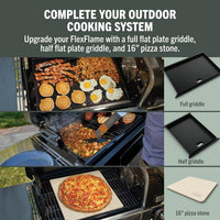 Ninja FlexFlame Outdoor Cooking System 5-in-1 Grill & Smoker | PG301UKBL | PRE-ORDER