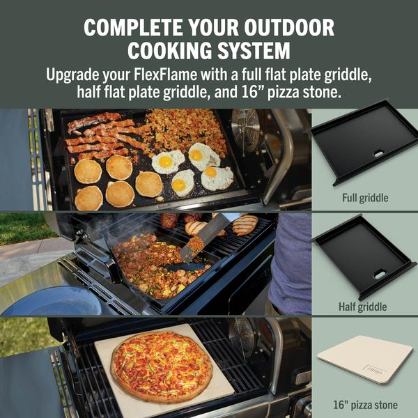 Ninja FlexFlame Outdoor Cooking System 5-in-1 Grill & Smoker | PG301UKBL | PRE-ORDER