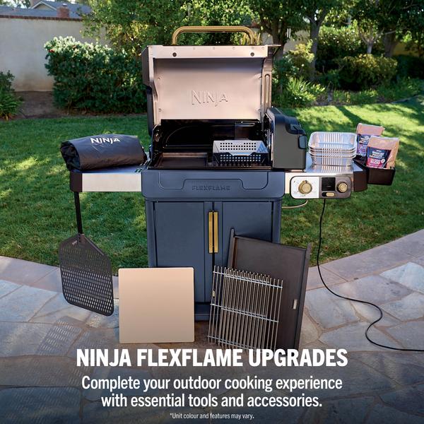 Ninja FlexFlame 5-in-1 Grill & Smoker | PG301UKBL