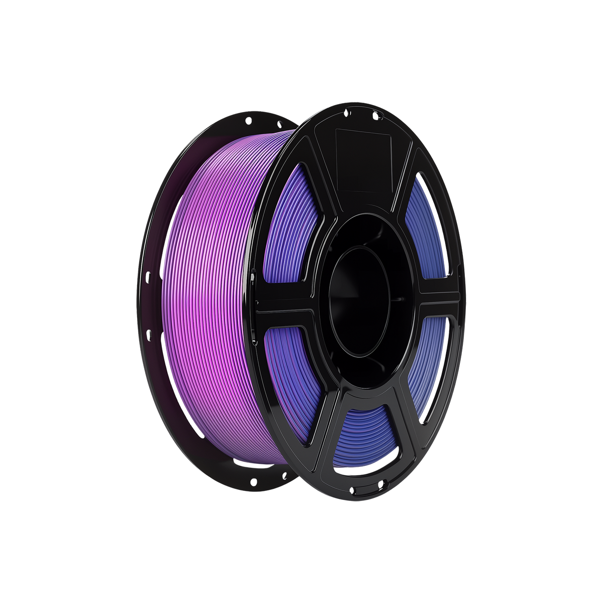 Flashforge PLA Silk Dual Color 3D Printing Filament 1.75mm 1kg - Blue & Rose - alternative view