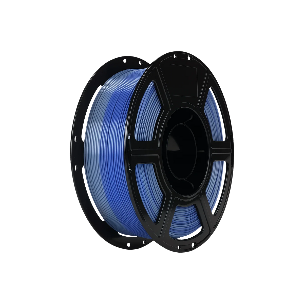 Flashforge PLA Silk Dual Color 3D Printing Filament 1.75mm 1kg - Blue & Silver - 1kg spool