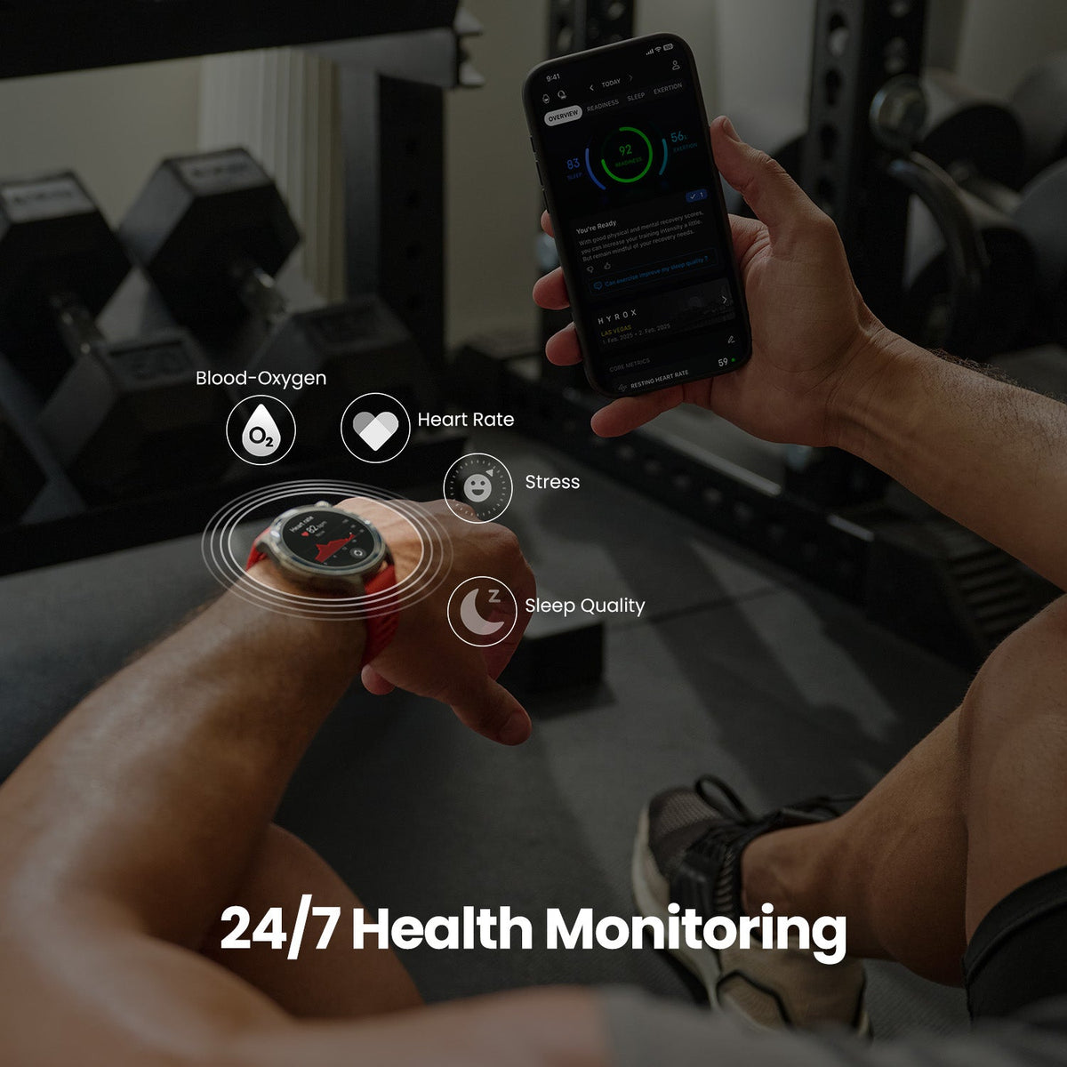 Amazfit Balance 2 Smartwatch - Advanced Health, Fitness & GPS Watch