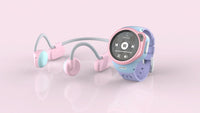 myFirst Headphones BC Wireless Lite - Bone Conduction, 85dB Safe, IP68 Waterproof - Pink | 256-FH8504SA-PK01