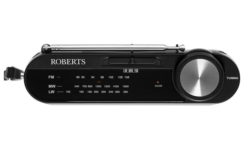 Roberts 3 Band Portable Battery Radio | R9993BK