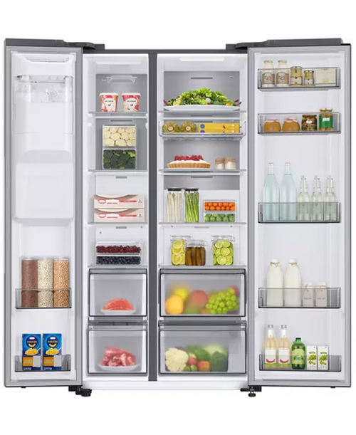Samsung Series 8 American Style Fridge Freezer with SpaceMax | RS68A884CSL/EU