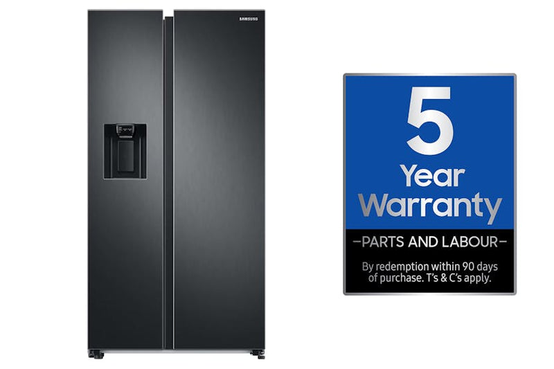 Samsung American Style Black Fridge Freezer with SpaceMax Technology | RS68CG853EB1EU