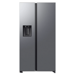Samsung 640L Bespoke AI Series 6 Side-by-Side Fridge Freezer with SpaceMax™, Silver | RS70F64KETEU