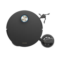 Dreame X60 Pro Ultra Complete Robot Vacuum Cleaner and Mop - Black - robot with side brush extended