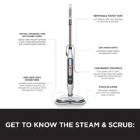 Shark Steam & Scrub Automatic Steam Mop with Steam Blaster product image