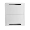 SANUS 17" TV Media In-Wall Box White - official product image