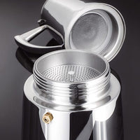 Stellar Art Deco Espresso Maker SC64 disassembled filter basket detail