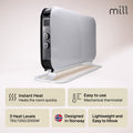 Mill Instant MEC Portable Heater 2000W White product image