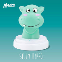 Alecto SILLY HIPPO Blue night light product image 2