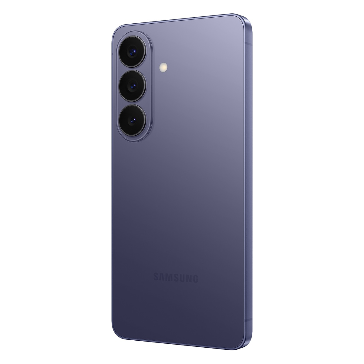 Samsung Galaxy S26 256GB 5G Smartphone - Cobalt Violet - back view, angled right