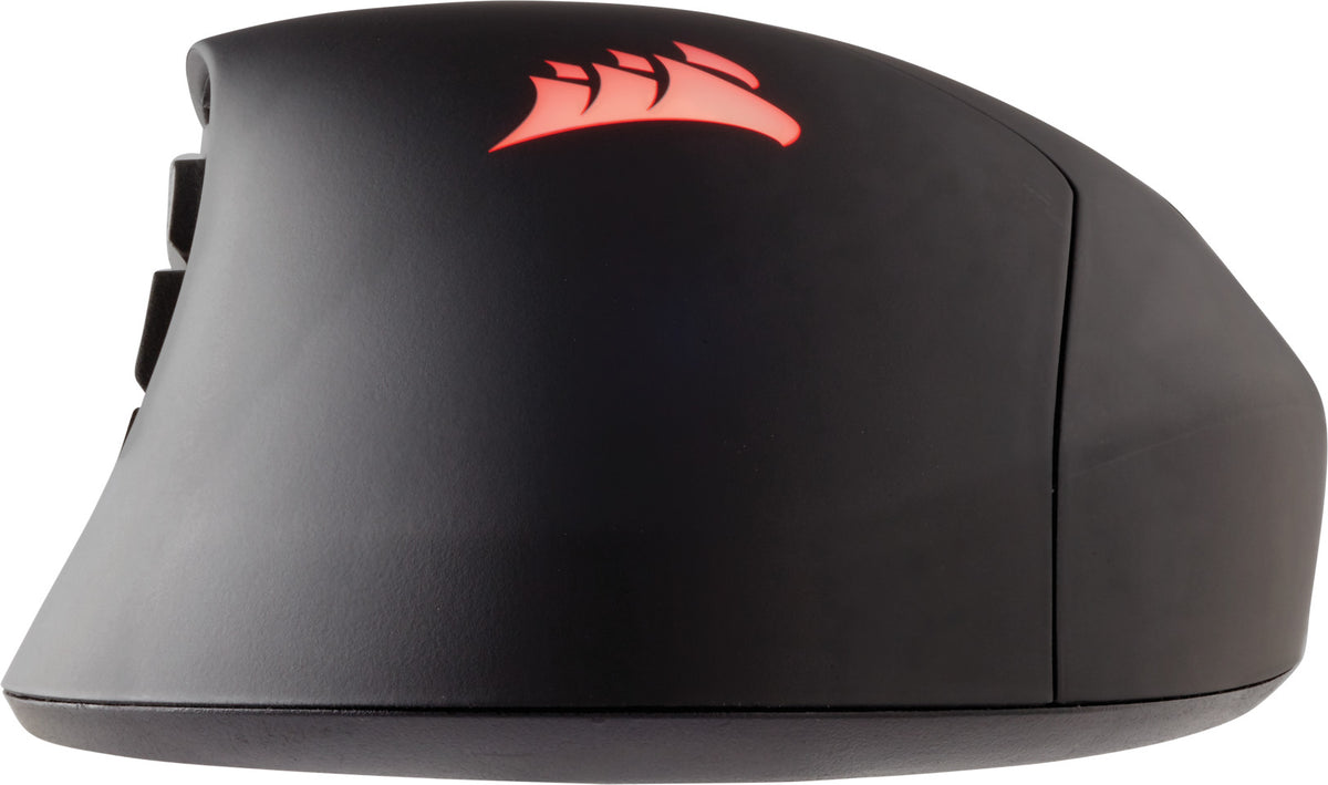 Corsair Scimitar RGB Elite Wired MOBA/MMO Gaming Mouse - Black - side view