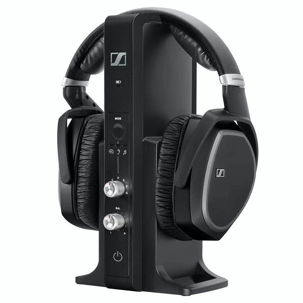 Sennheiser RS 195 Over-Ear Wireless Headphones – Black | 508675