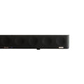 Sennheiser AMBEO Soundbar Max Black — front view with Bluetooth indicator, white background