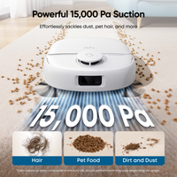 eufy Omni C28 Robot Vacuum & Mop with Extra Dust Bags, White - official product image