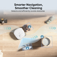 eufy Omni C28 Robot Vacuum & Mop with Extra Dust Bags, White - official product image