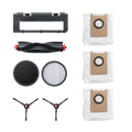 Eufy 3‑in‑1 E20 Robot Vacuum Accessories Kit, Filter x2 + Side Brush x2 + Dust Bag x3 | T29J1011