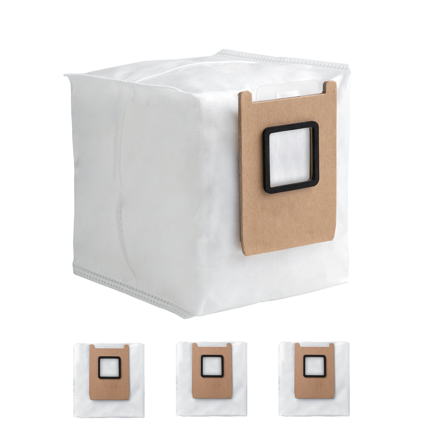 Eufy 3‑in‑1 E20 Robot Vacuum Accessories Kit, Filter x2 + Side Brush x2 + Dust Bag x3 | T29J1011