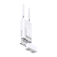 TP-Link TL-MR100-Outdoor — angle view showing mounting bracket