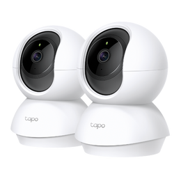 Tapo C200P2 Pan/Tilt Home Security Wi-Fi Camera, 2-Pack | Tapo C200P2