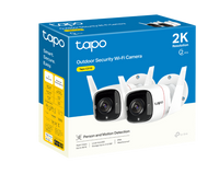 Tapo C310P2 outdoor security Wi-Fi camera retail packaging box, explicitly marked 2 PCS