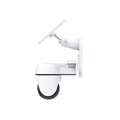 Tapo C610 KIT solar-powered pan and tilt security camera, side profile showing USB-C port