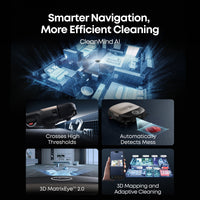 eufy Omni S2 Robot Vacuum & Mop, Black - official product image