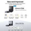 eufy X10 Pro Omni Robot Vacuum & Mop Ultimate Bundle, White - official product image