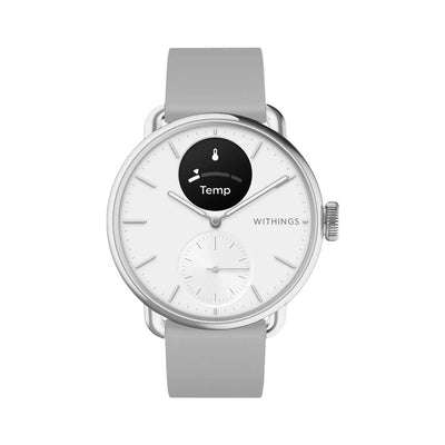Withings ScanWatch 2 - Advanced Health Monitor with ECG & SpO2 - 38mm White | 78-HWA10-model 2-All-Int