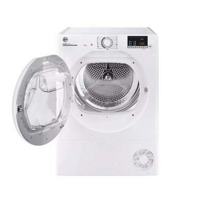 Hoover HLE H8A2DE 80 8KG Heat Pump Tumble Dryer - White | HLEH8A2DE-80 Hoover Washing Machine Euronics Ireland
