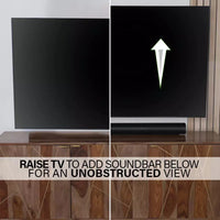 SANUS Advanced Full-Motion 4D + Shift TV Wall Mount 19"-43" - official product image