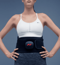 Hyperice Venom 2 Back black wrap — detail view