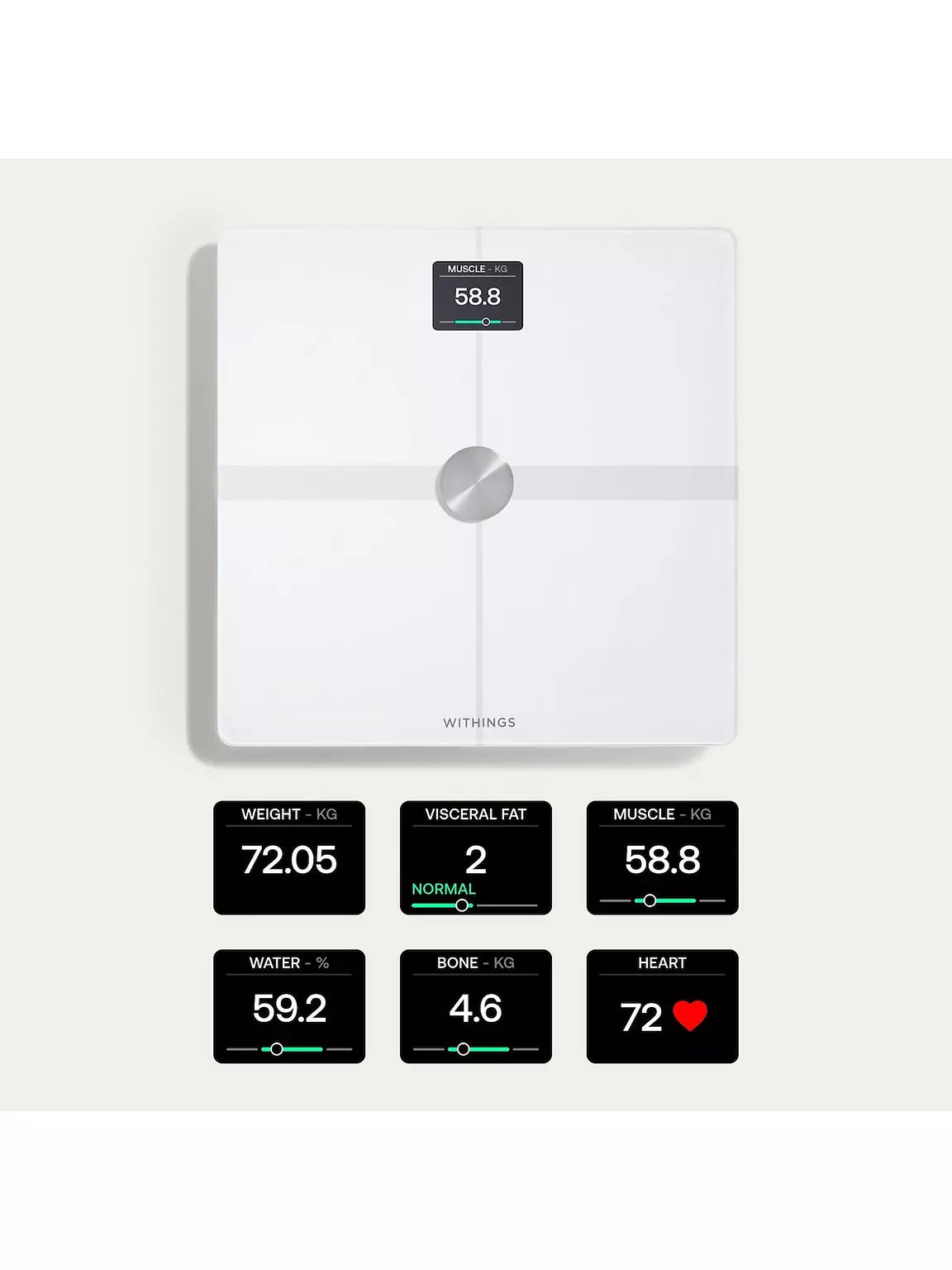 Withings Body Smart Scale - White | 78-WBS13-White-All-Inter