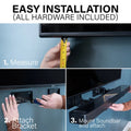 SANUS Universal Extendable Soundbar Wall Mount - official product image