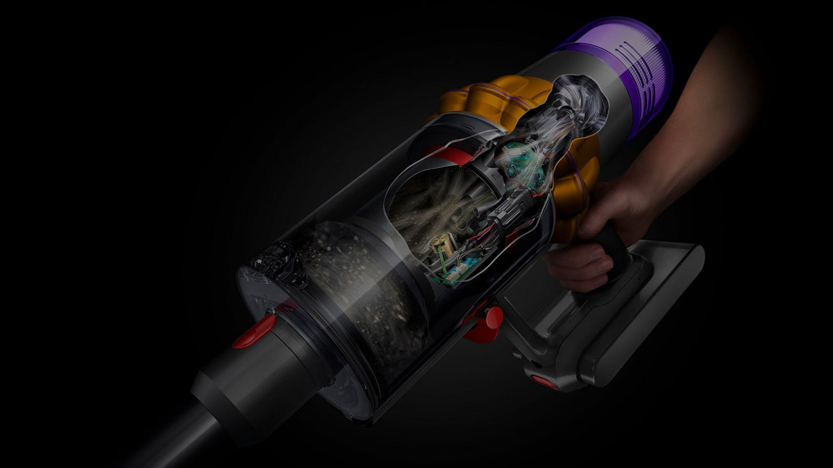 Dyson V12 Detect Slim Absolute Cordless Vacuum Cleaner - Yellow/Nickel - product view