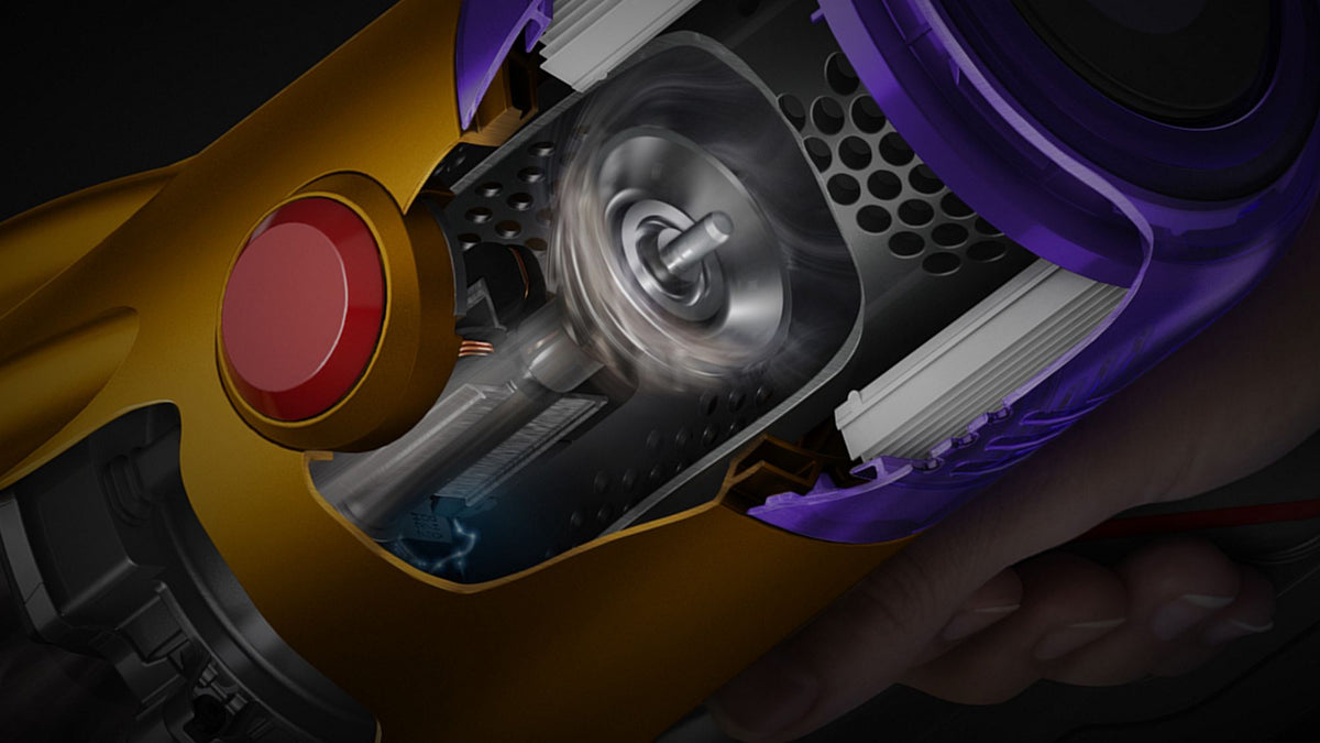 Dyson V12 Detect Slim Absolute Cordless Vacuum Cleaner - Yellow/Nickel - product view