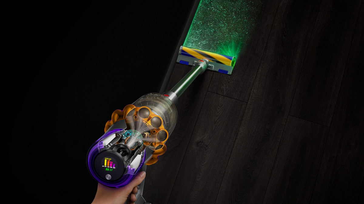 Dyson V15 Detect Absolute Cordless Vacuum Cleaner - Yellow/Nickel - product view