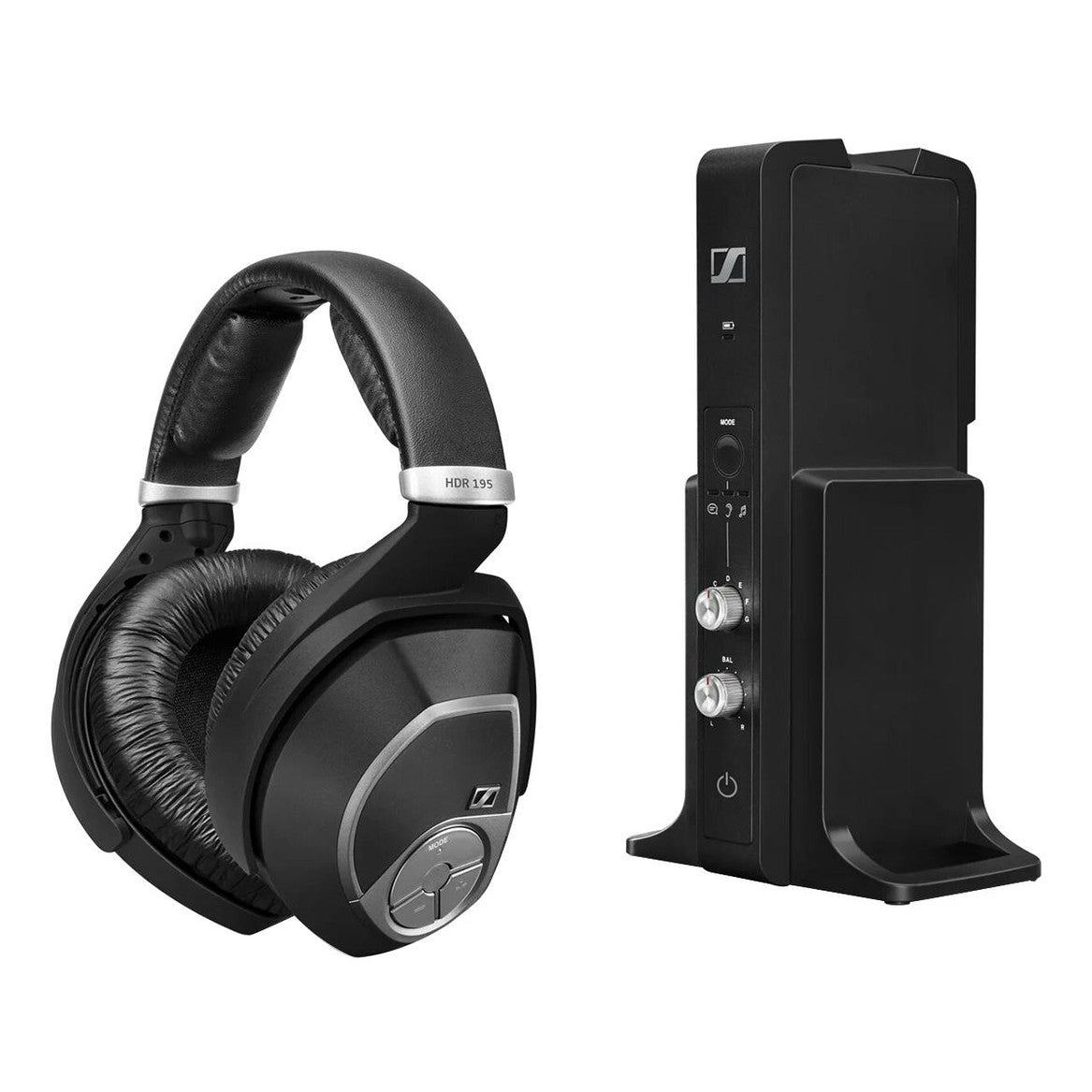 Sennheiser RS 195 Over-Ear Wireless Headphones – Black – view 3