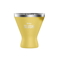 Ninja SLUSHi insulated cocktail cup with lid in Yellow, studio product shot