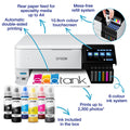 Epson EcoTank ET-8500 A4 Wireless Photo Printer | C11CJ20401CE