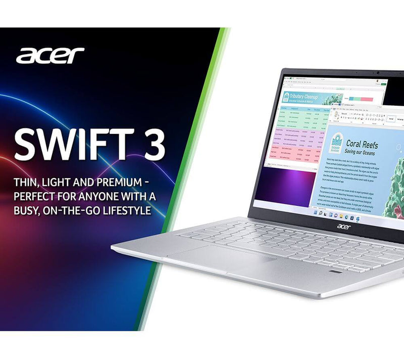Acer Swift 3 14" HD Laptop AMD Ryzen 7 16GB 1TB | NX.AB1EK.00B